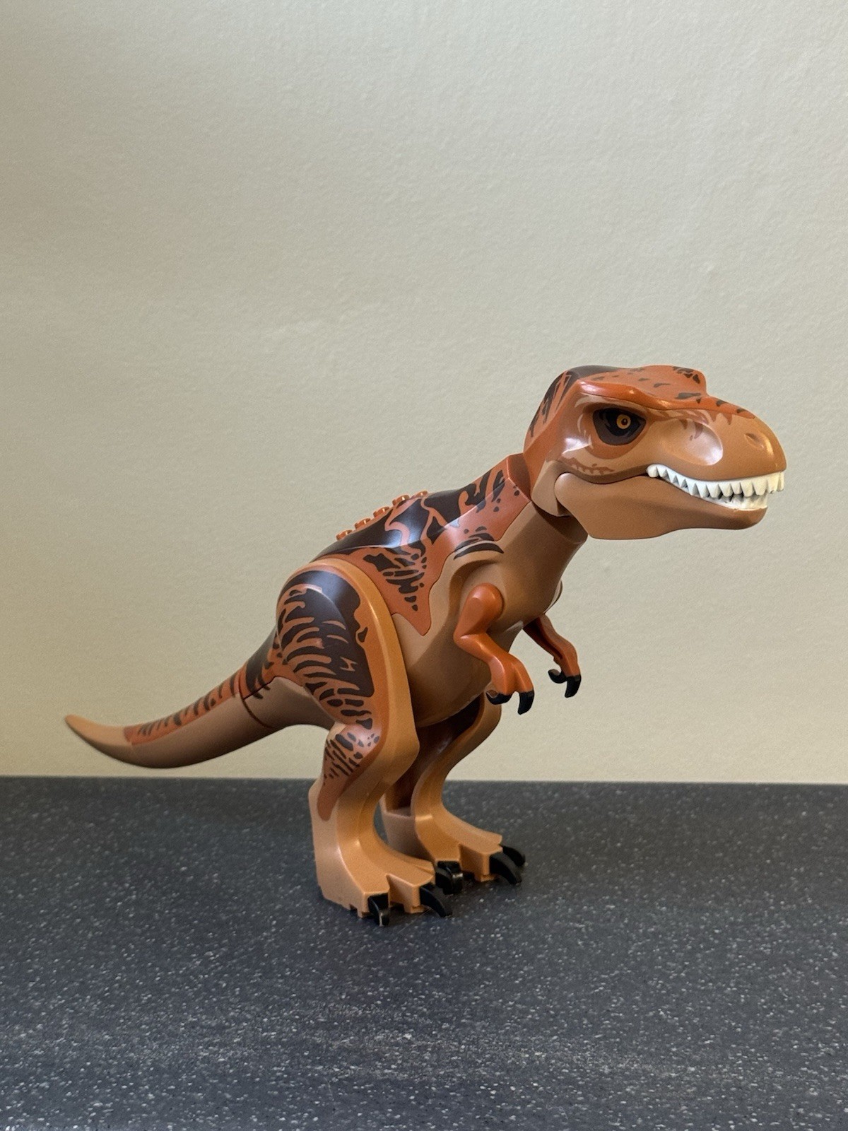 Large Brown Posable Dino