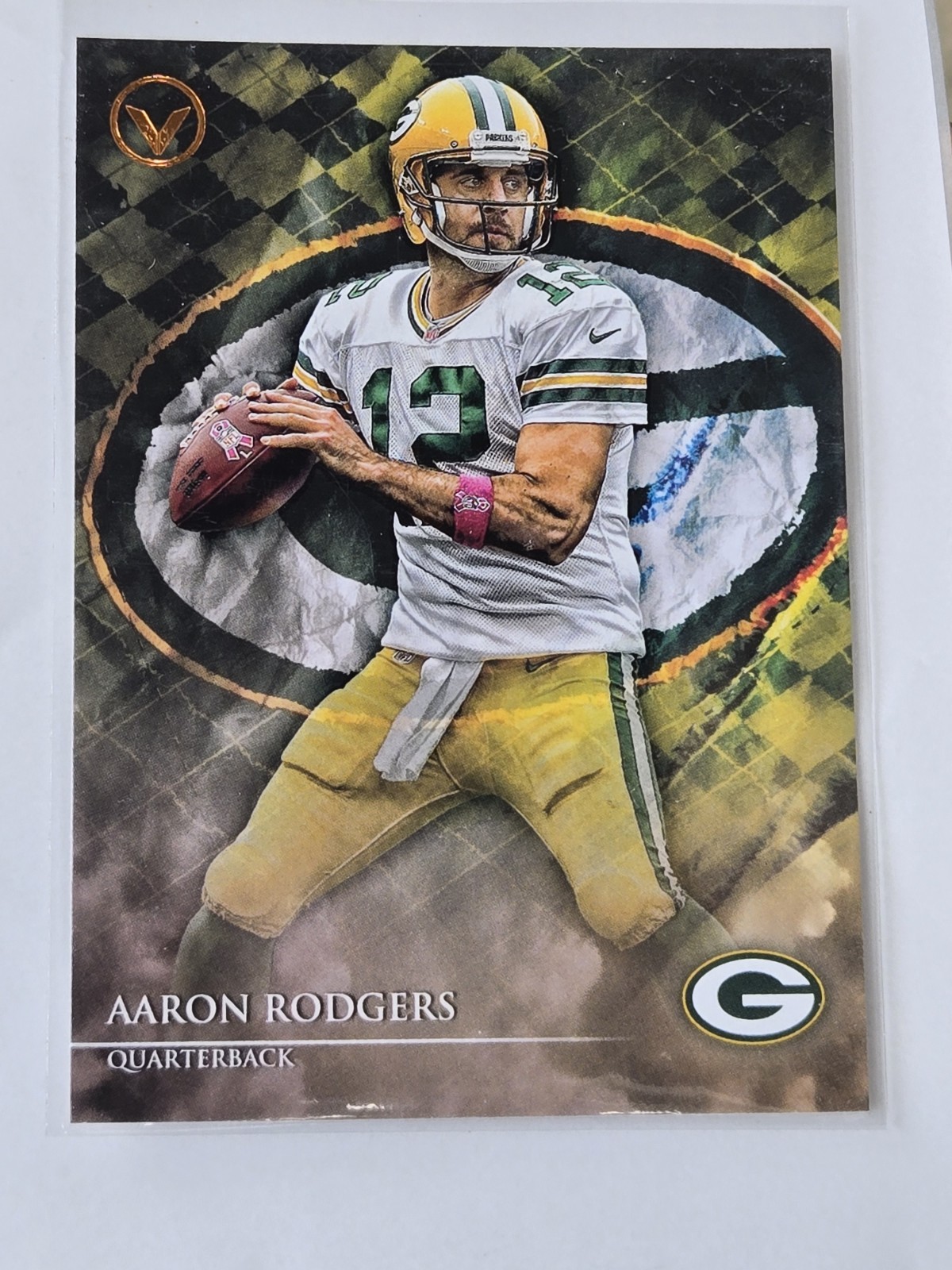 2014 Topps Valor Aaron Rodgers #78 Green Bay Packers