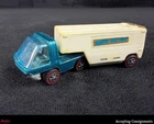Vintage 1969 Original Hot Wheels Redline The Heavy Weights Moving Van Lines Aqua