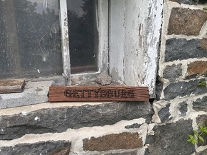 Gettysburg Sign Made From CIVIL WAR ERA Barn WOOD From The Plank Farm