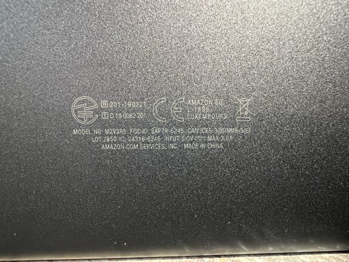 Amazon Fire HD 10 Tablet 9th Gen 32GB Black Fully Working - 第 7/11 張圖片