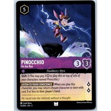 Pinocchio On the Run 57/204 Disney Lorcana Card