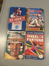 Nintendo NES Games CIB Lot Of 4 Games