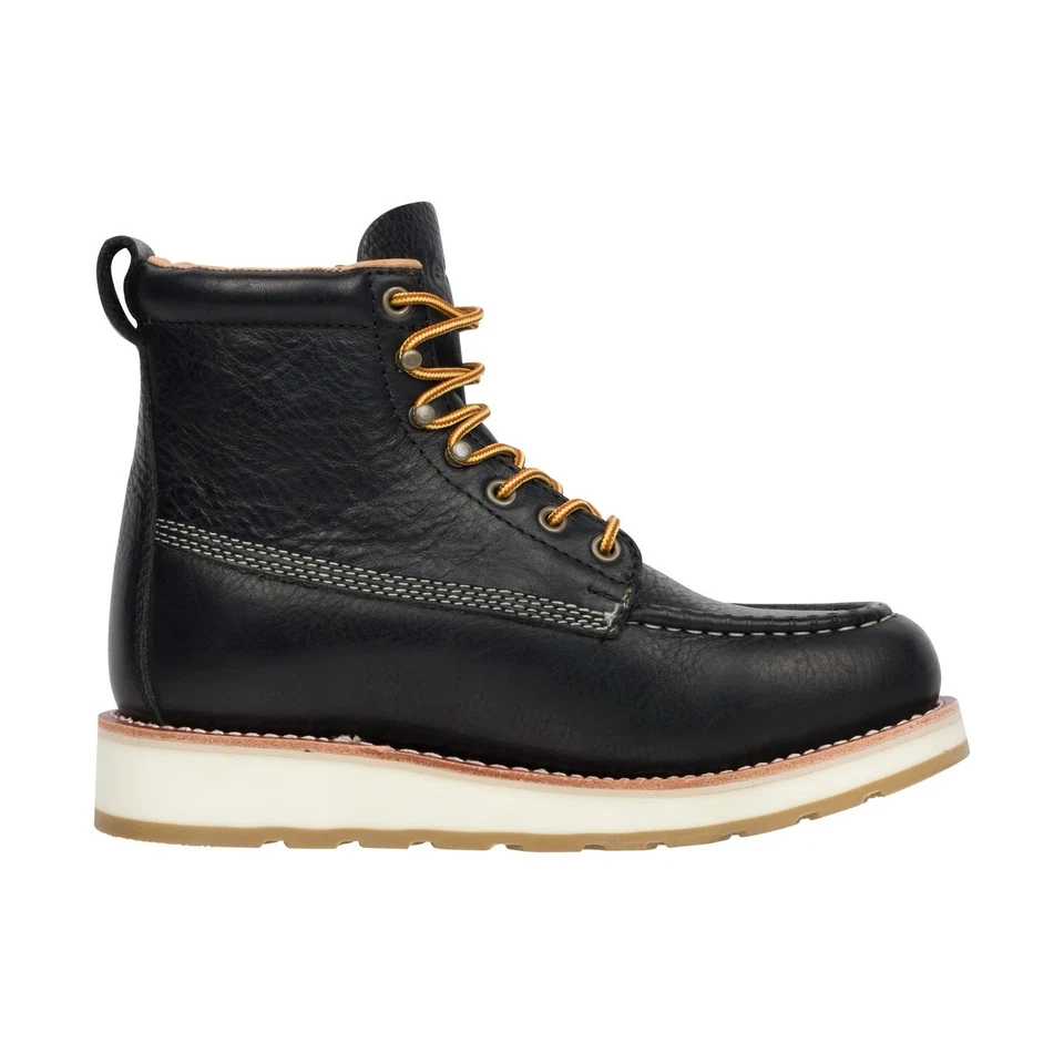 Diehard Malibu 6 英寸复合鞋头工作安全靴黑色系带 9.5 码男式 — 第 2/4 张图片