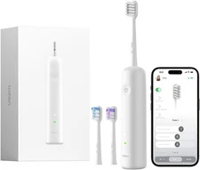 Laifen Wave Electric Toothbrush, Oscillation & 1 Count (Pack of 1), White 