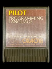 1980 Atari 400 Pilot Programming Language CXL4018 Video Game