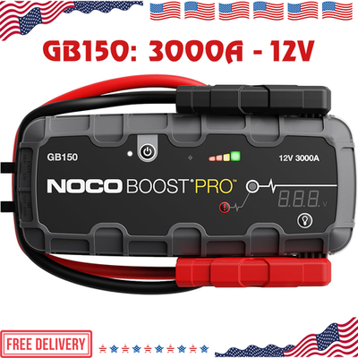 #ad Boost GB150 3000A Jump Starter 12V Lithium Booster 9.0L Gas 7.0L Diesel $235.08