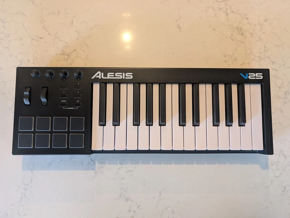 Alesis V25 25 Tasten USB MIDI Keyboard Controller