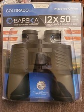 Barska Colorado 12X50 Full Size Wide Angle BINOCULARS Model CP12753 NEW Sealed