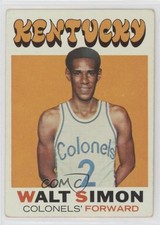 1971-72 Topps Walter Simon Walt Simon #214 0b2