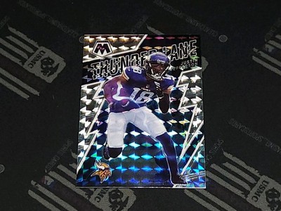 2022 Panini Mosaic Thunder Lane Mosaic SILVER Prizm #TL-10 Justin Jefferson