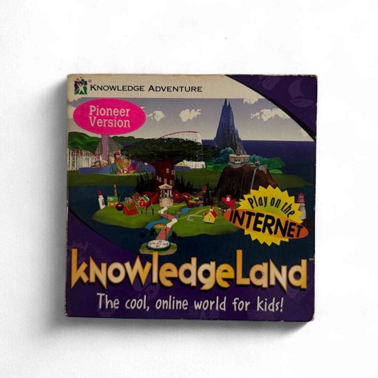 Knowledge Adventure Knowledgeland Pioneer Version PC Mac Vintage CD-ROM 