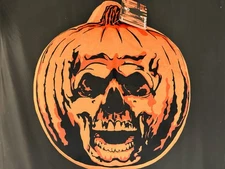 Halloween II Shaped Pillow Pumpkin Collectible Orange