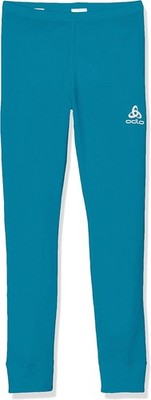Odlo Kids Active Warm Baselayer Trousers Leggings Underpants, Blue, 92