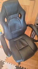 IntimaTe WM Heart Gaming/Office Chair, High Back Reclining Black
