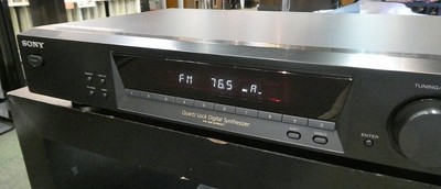 Sony ST-SE570 Stereo AM FM Tuner Silver,Used | eBay