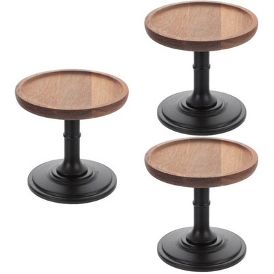  Set of 3 Dessert Ständer Cupcake-Ausstellungsständer Party Stand
