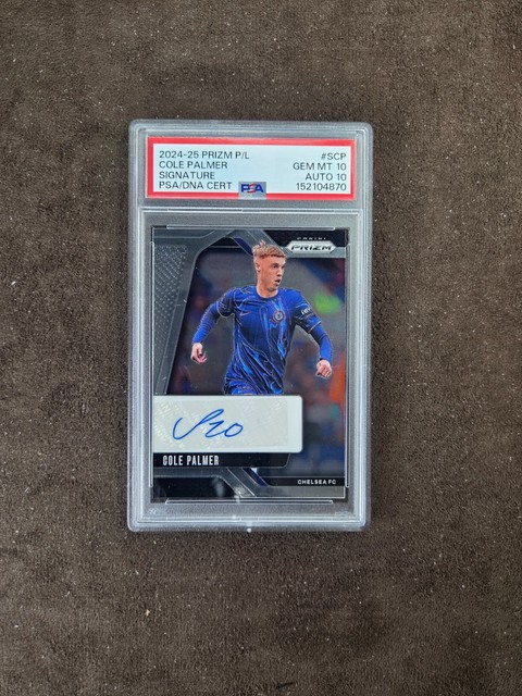2024-25 Panini prizm cole palmer auto psa10 /auto10