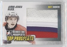 2009-10 ITG Heroes and Prospects Top Jumbo Jersey Silver /30 Matt Duchene 8tn