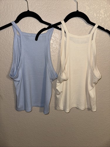 New Two 2 Hippie Rose Medium Junior Tank Tops Crop - Picture 9 of 11