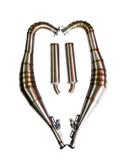 Motorcycle Exhausts & Exhaust System Parts for Yamaha RD250 for