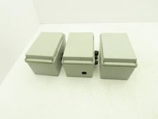 Hoffman A1066JFGR Junction Box 10"x6"x4" With Back panel