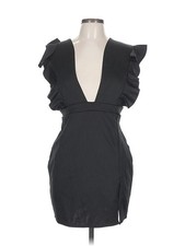 Nasty Gal Inc. Women Black Cocktail Dress 10