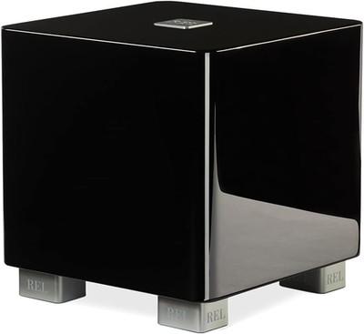 REL T/5X 8-Inch Powered Subwoofer   Compact Sealed Design with Class AB Amplifie