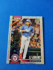 2026 Topps Series 1 Celebration CJ Abrams Confetti Foil Washington Nationals 152