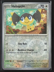 Helioptile 154/191 Surging Sparks Reverse Holo Common