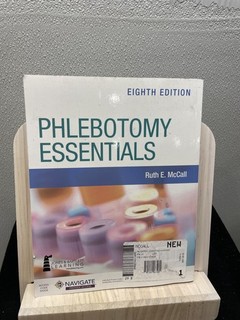 Phlebotomy Essentials By Ruth McCall 8th Edition Paperback