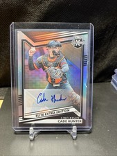 2022 Panini Elite Extra Edition - Cade Hunter - Cincinnati Reds - Autograph #153
