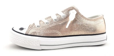 Dockers by Gerli  Kinderschuhe Mädchen Halbschuhe Sneaker Metallic Freizeit