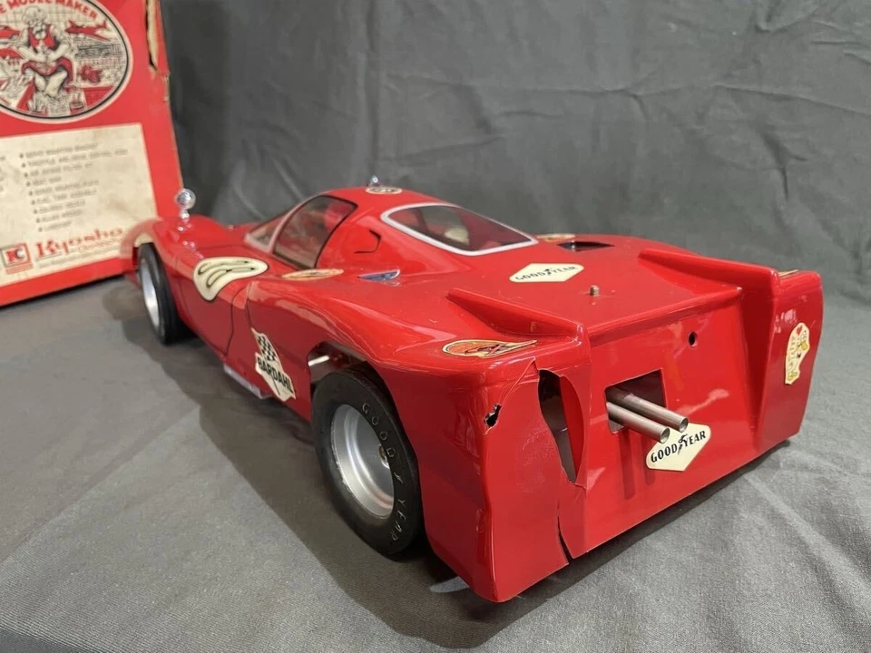 Kyosho Dash 1 Vintage 1/8 Engine RC Car Rare Unused OS Ferrari Racing Model - Image 3 of 4