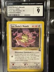 Team Rocket's Meowth #18 Pokemon Black Star Promo 2000 CGC 9 WOTC