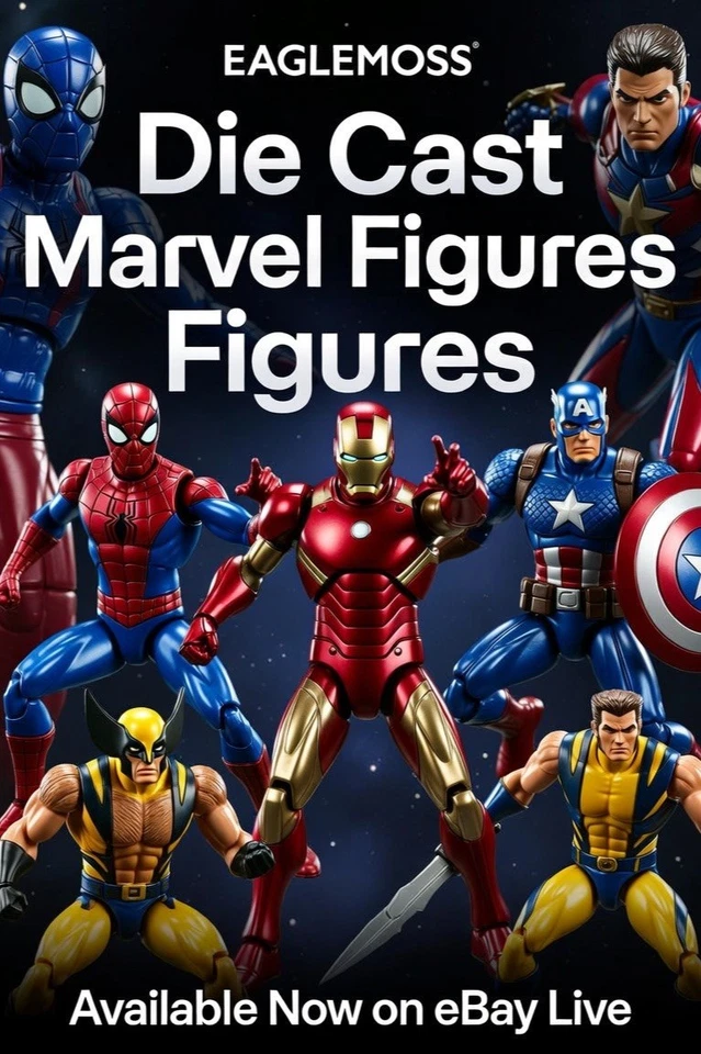 Eaglemoss die-cast marvel figures