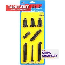 Arp 190-1502, Kit Fits Pontiac Timing Cover Bolt Chromoly Black Performance Part