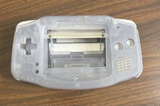 AUTHENTIC OEM used glacier Nintendo Game Boy Advance shell- FAST SHIPPING