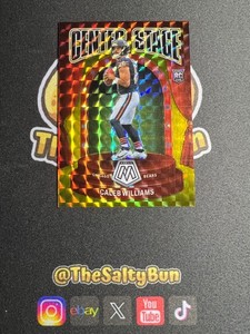 2024 Panini Mosaic Center Stage #6 Caleb Williams Gold Mosaic /10 SSP RC