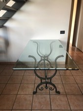 Stupendo tavolo in ferro battuto 