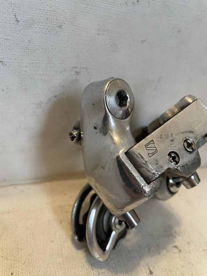 Vintage 1984 SunTour Superbe Pro Friction Rear Derailleur w/ Sealed Pulleys - Image 3 of 4