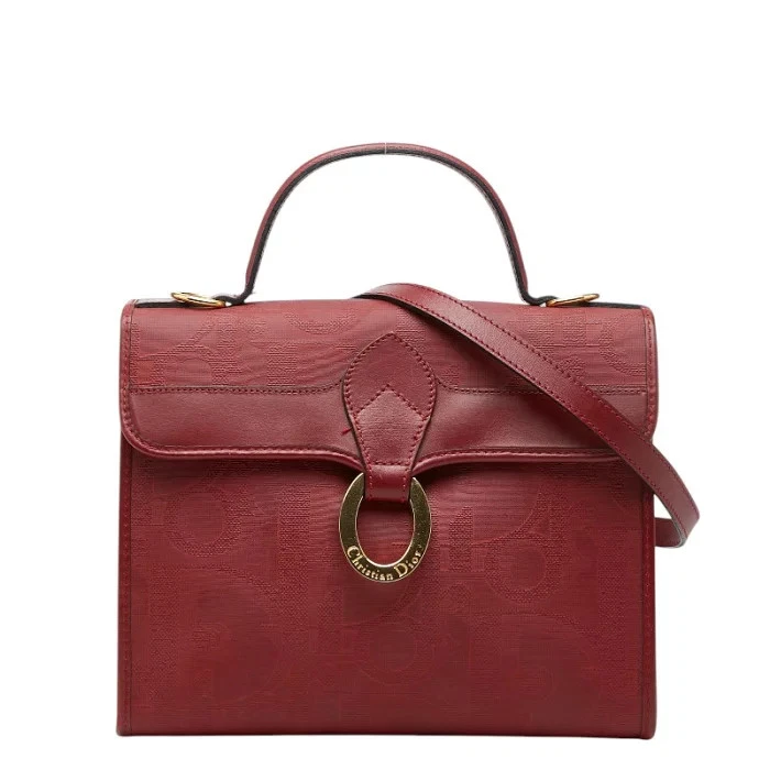 Dior Red Leather Exterior Bags & Handbags for Women for sale | eBay