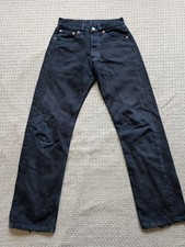 Vintage Levi's 501 Jeans Womens 27 Fit 25x27 Blue Button Fly Straight Denim 90s