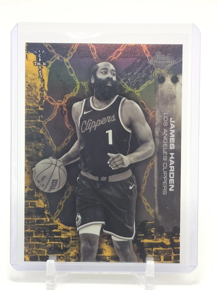 Topps James Harden Basketball Serial Numbered Sports Trading Cards