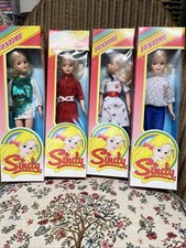 Pedigree Funtime Sindy Set of 4 Vintage Dolls All Boxed.