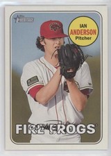 2018 Topps Heritage Minor League Edition Team Color Change 7/25 Ian Anderson 1q7