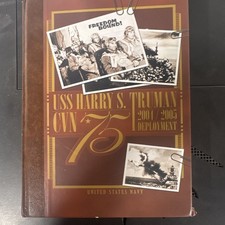USS Harry S. Truman CVN-75 Deployment 2004/2005 Navy Hardcover Illustrated