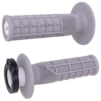 Odi H36RCG61d4-ac1c3a Recoil Full-Waffle SX-MX V2 Lock-On Grips Grey - Soft