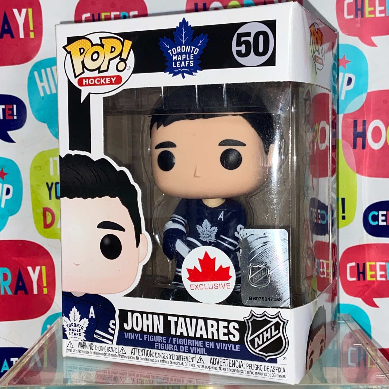 Nhl - Toronto Maple Leafs: John Tavares Funko Pop 50 Hockey + Protector