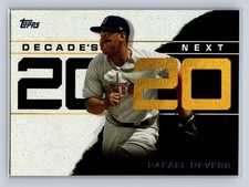 2020 Topps #DN-18 Rafael Devers Decade's Next Boston Red Sox